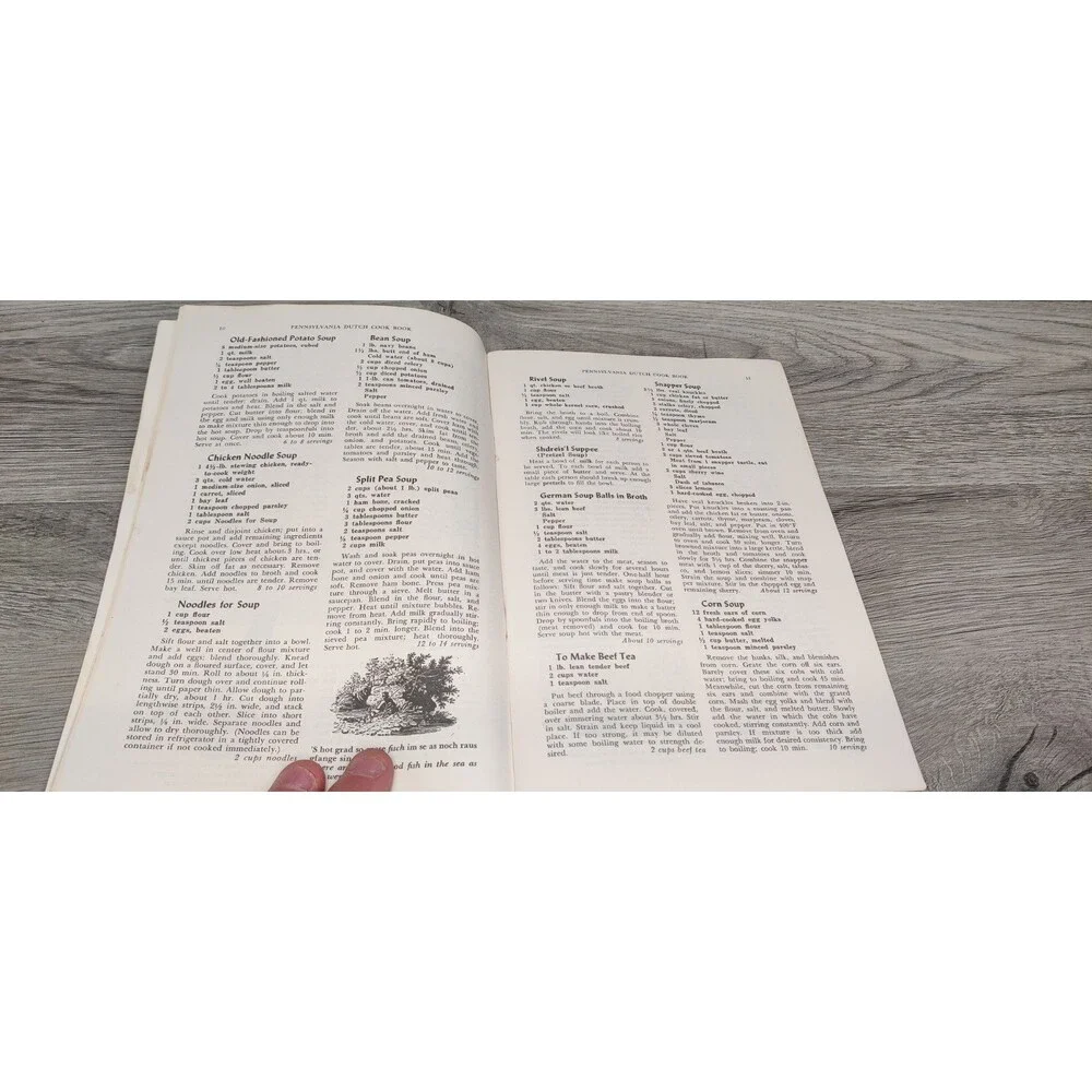 Vintage 1966 Pennsylvania Dutch Cookbook Culinary Arts Press Recipes Booklet